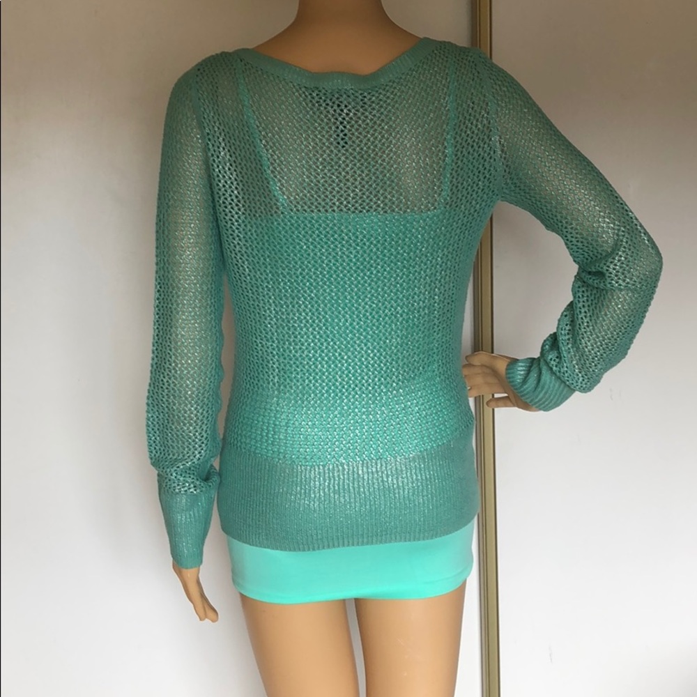BCBG MAXAZRIA mint green sweater and tank set. Size XS - Picture 7 of 13